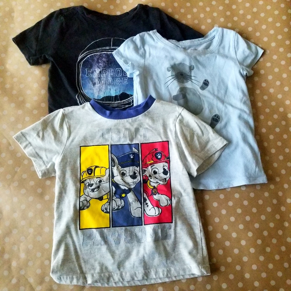 Set of 3 T-Shirts, Various Brands